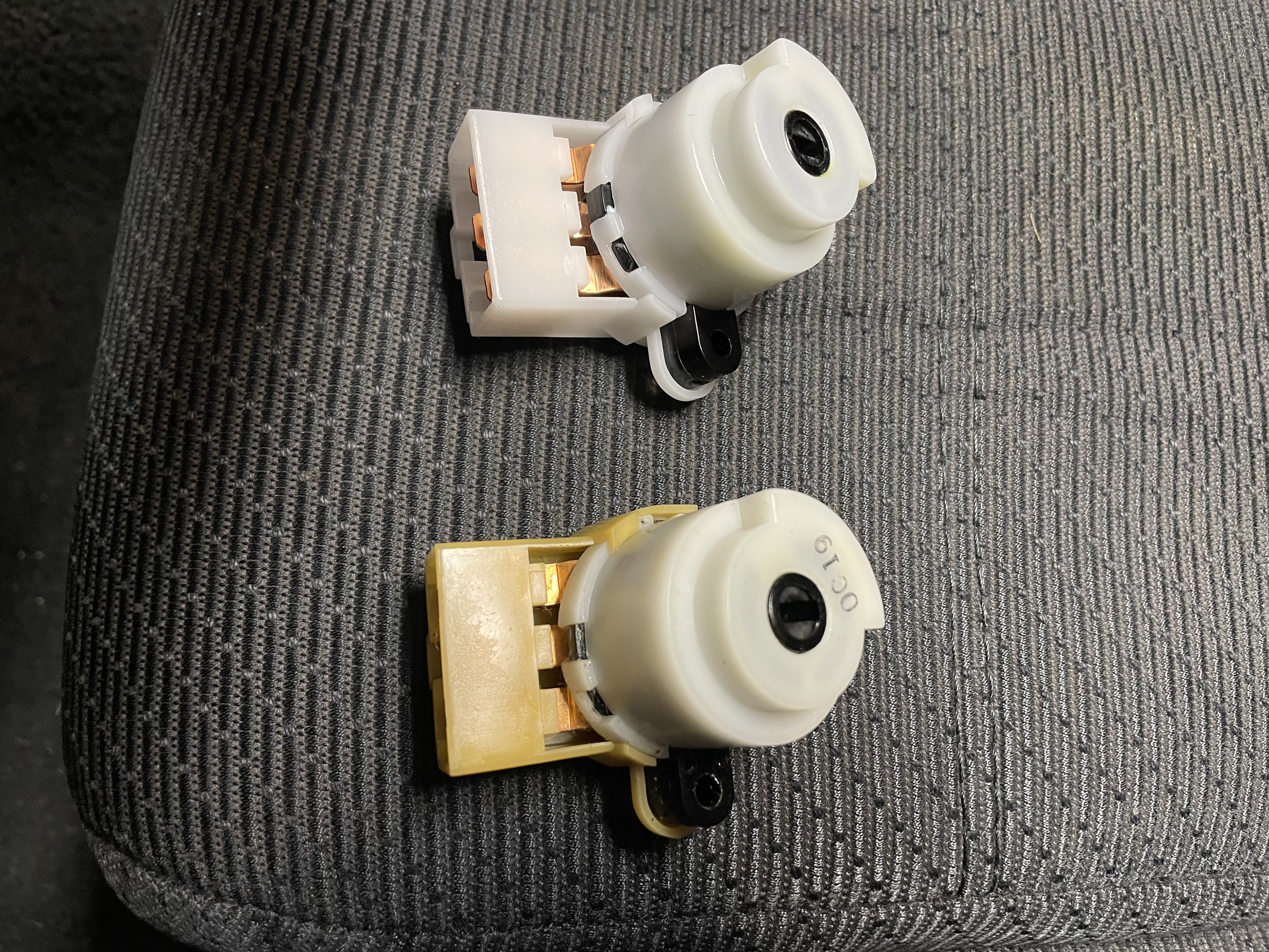 Old and new ignition switches